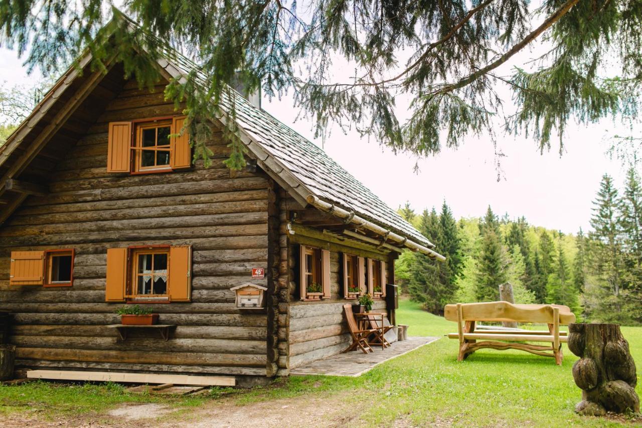 Вілла Wood House Irena-Pocitniska Hisa Бохінь Екстер'єр фото